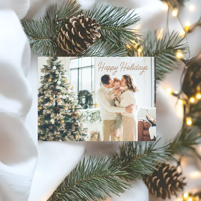 Tarjeta Festiva Mensaje Neutral Elegante de Guión minimalista (Subido por el creador)