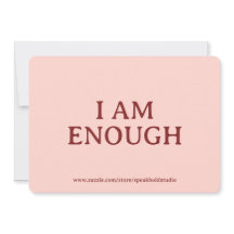 Mental Health & Self-Love Greeting Card for Her