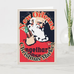 Tarjeta Festiva Mercado de navidades