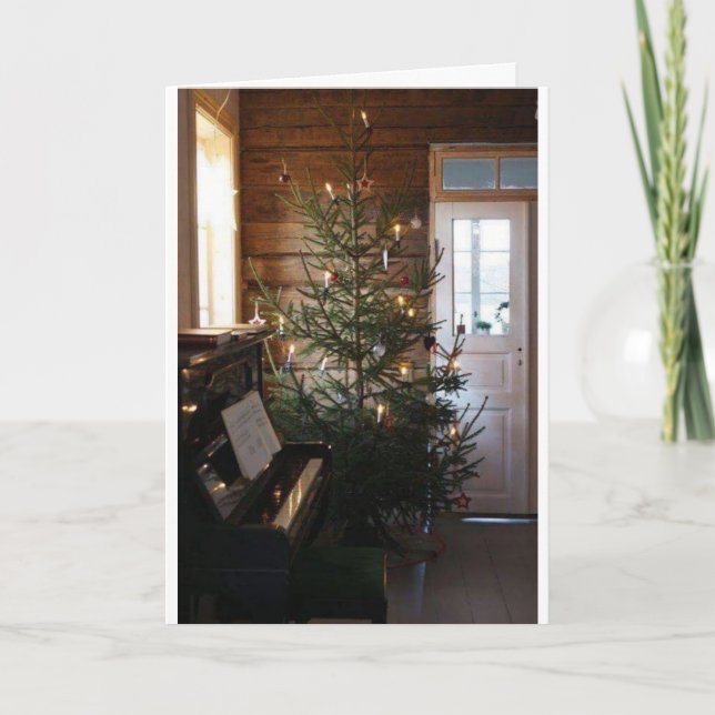 TARJETA FESTIVA **MEROSOS NAVIDAD** PERSONAS ESPECIALES DE TIEMPO (Anverso)