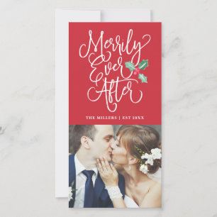 Tarjeta Festiva Merrily siempre después de la festividad Boda. R