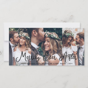 Tarjeta Festiva Merrily siempre después de los recién casados 1er