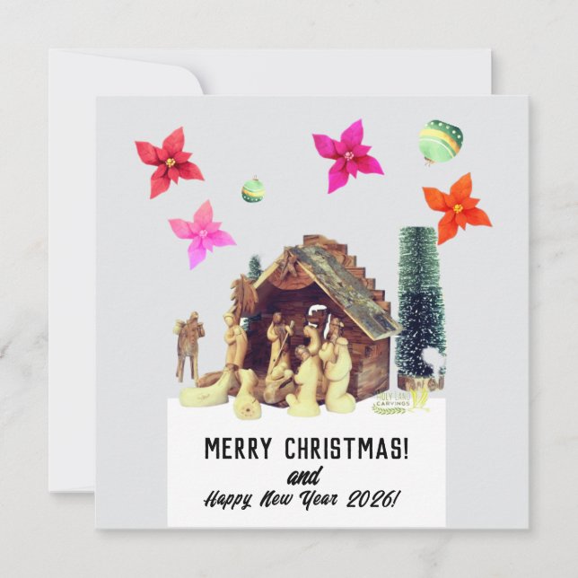 Tarjeta Festiva Merry Christmas! (Anverso)