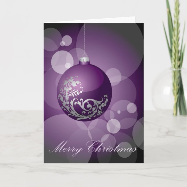 TARJETA FESTIVA MERRY CHRISTMAS (Anverso)