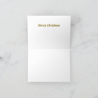 Tarjeta Festiva Merry Christmas