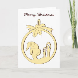 Tarjeta Festiva Merry Christmas