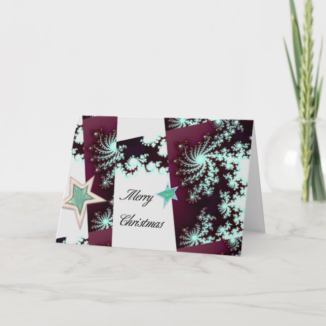 Tarjeta Festiva Merry Christmas (Anverso)