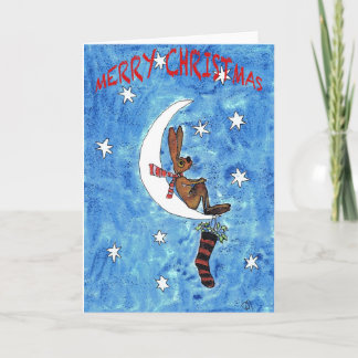 TARJETA FESTIVA MERRY CHRISTMAS