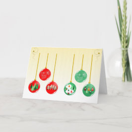 Tarjeta Festiva Merry Christmas
