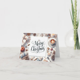 Tarjeta Festiva Merry Christmas