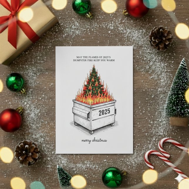 Tarjeta Festiva Merry Christmas 2026 Funny Holiday Greeting Card (Subido por el creador)