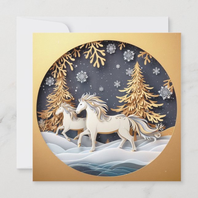 Tarjeta Festiva Merry Christmas - 3 (Anverso)