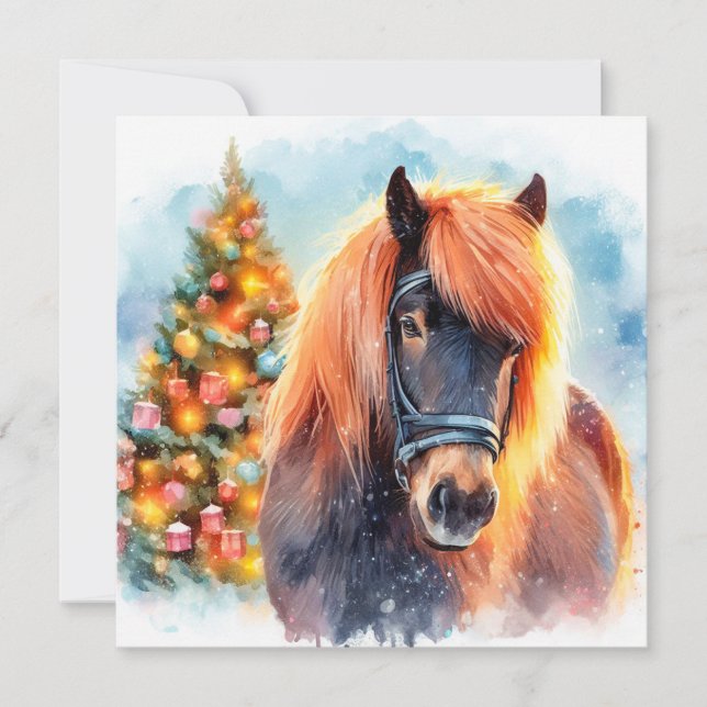 Tarjeta Festiva Merry Christmas - 9 (Anverso)