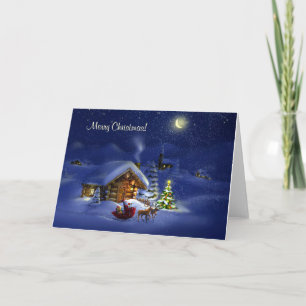 Tarjeta Festiva Merry Christmas and Happy New Year!