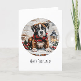 Tarjeta Festiva Merry Christmas Boxpy