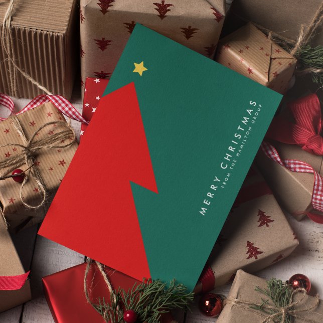 Tarjeta Festiva MERRY CHRISTMAS Empresa Empresa Empresa Vacaciones (Subido por el creador)