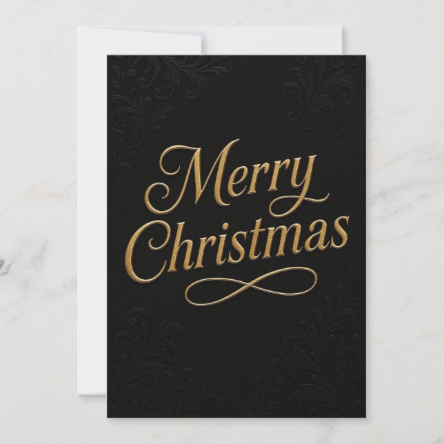 Tarjeta Festiva Merry Christmas Holiday Cards  (Anverso)