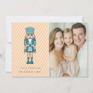 Tarjeta Festiva Merry Christmas Nutcracker