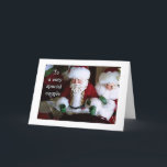 Tarjeta Festiva MERRY CHRISTMAS para MR/SRA. SANTA CLAUS<br><div class="desc">Deséenle a esa "pareja especial" en su vida una muy Feliz Navidad este año de parte de MR/SRA. SANTA CLAUS!!! ¡¡¡Pon una SONRISA enorme en la cara de la pareja!!!</div>