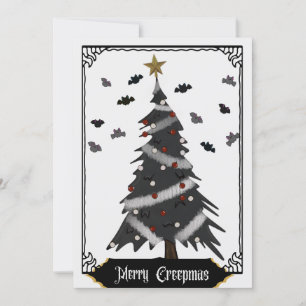 Tarjeta Festiva Merry Creepmas