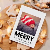 Merry Everything Square Picture Moderno