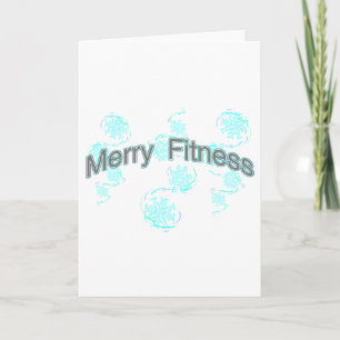 Tarjeta Festiva Merry Fitness