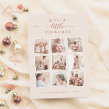 Merry Little Moments 9 Navidades Collages de fotos