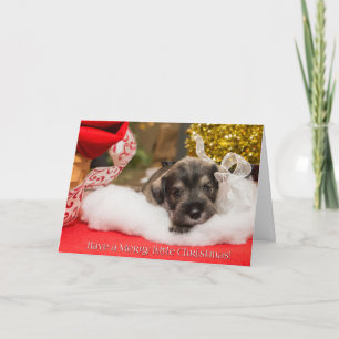 Tarjeta Festiva Merry Little Navidades