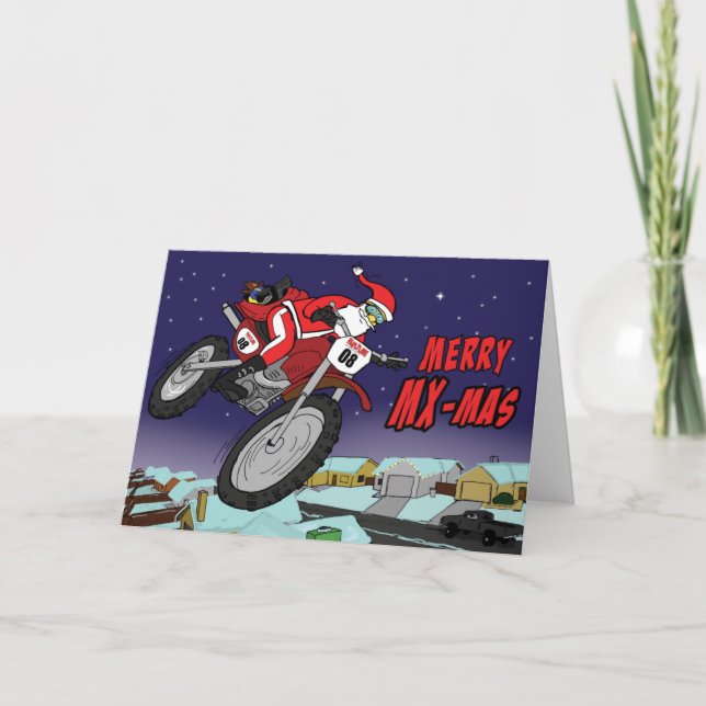 Tarjeta Festiva Merry MX-Mas (Anverso)