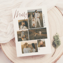Merry | Navidades del Collage de fotos Gallery Wal