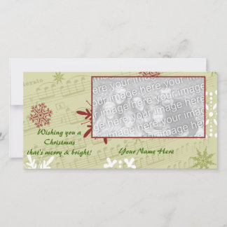 Tarjeta Festiva Merry y Bright