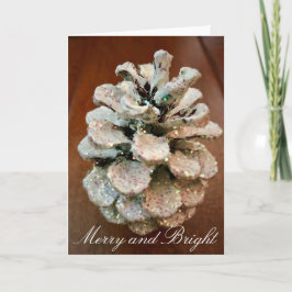 Tarjeta Festiva Merry y Bright