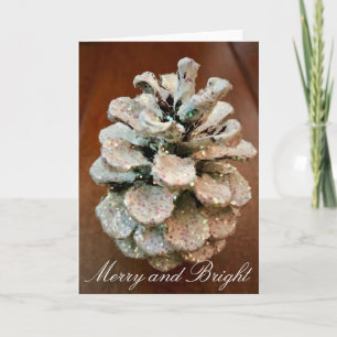 Tarjeta Festiva Merry y Bright