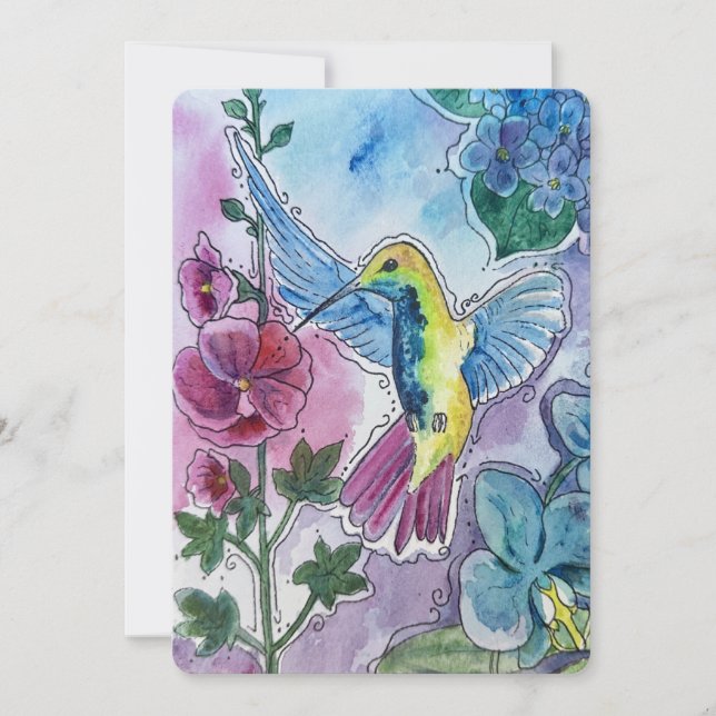 Tarjeta Festiva Messenger of Joy (Anverso)