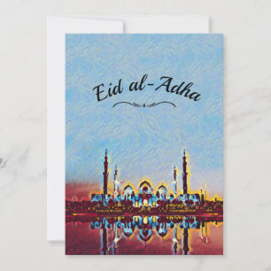 Tarjeta Festiva Mezquita de Ahmed del sultán