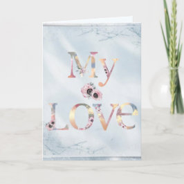 Tarjeta Festiva Mi amor por siempre