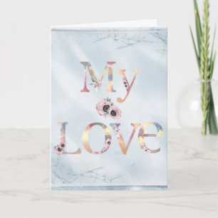 Tarjeta Festiva Mi amor por siempre