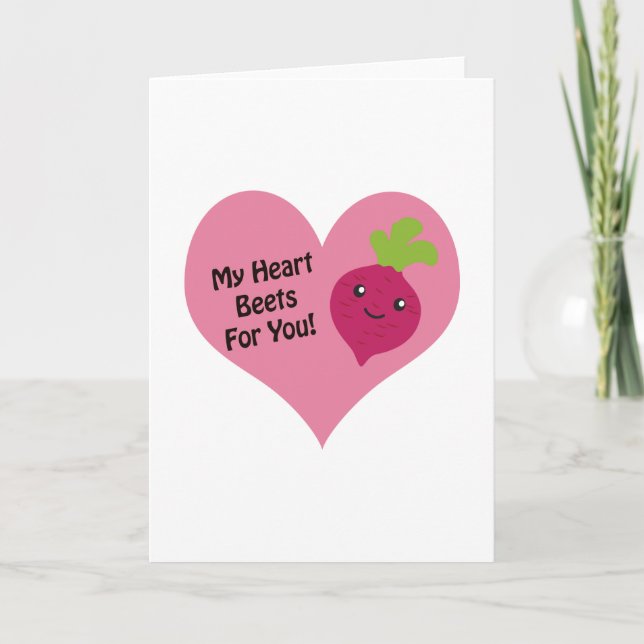 Tarjeta Festiva Mi Corazón Abeja Por Ti (Anverso)