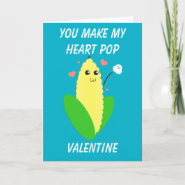 Tarjeta Festiva Mi Corny Valentine