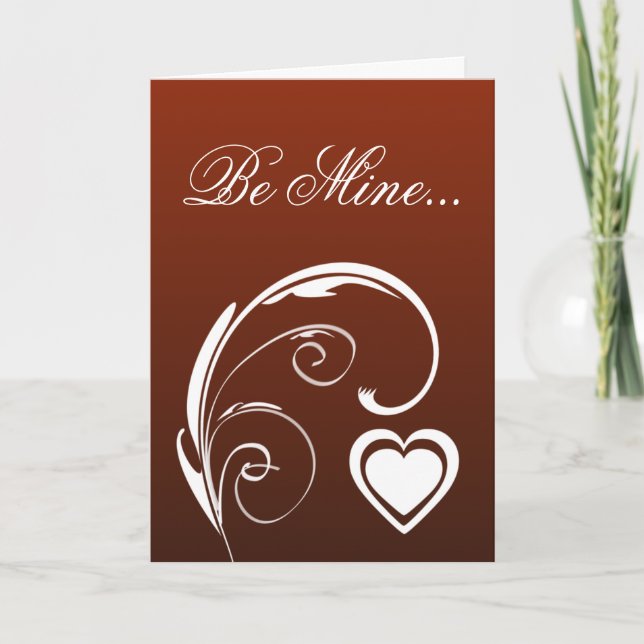 Tarjeta Festiva Mi Darling Valentine Day (Anverso)