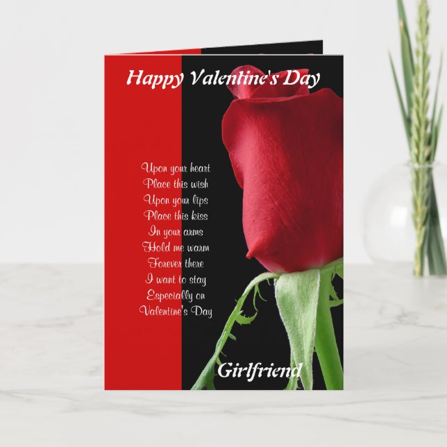 Tarjeta Festiva Mi novia valentines (Anverso)