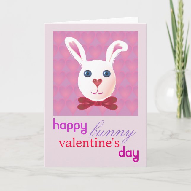 Tarjeta Festiva Mi pequeño conejito (Anverso)