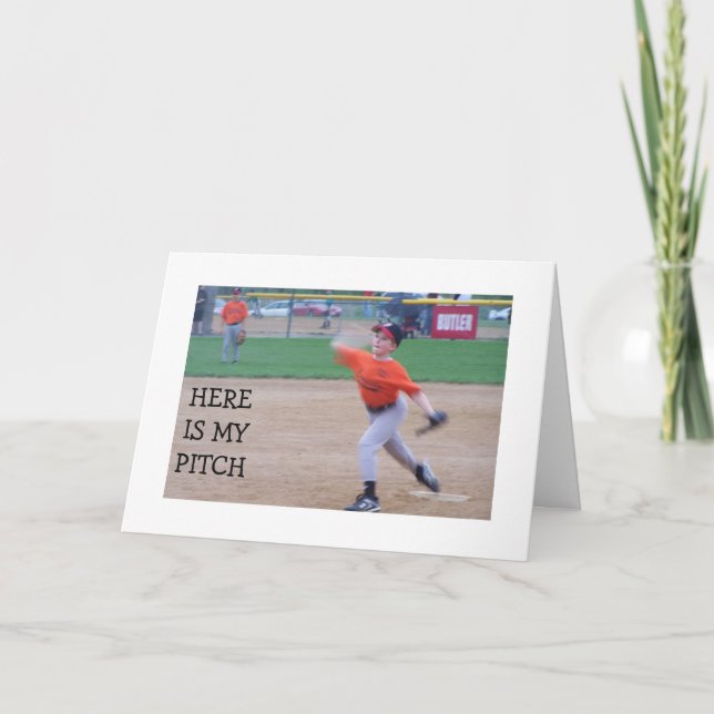 TARJETA FESTIVA ¡MI PITCH-U HA SIDO MALDITO-MOSTRARTE QUE ESTOY CO (Anverso)