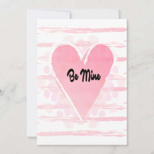 Tarjeta Festiva "¡Mía!" - Feliz Día de San Valentín Hermoso Saludo