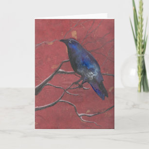 Tarjeta Festiva Midnight Raven