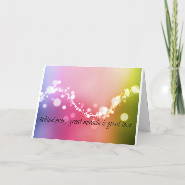 Tarjeta Festiva Milagros de Navidades (Anverso)