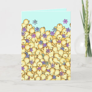Tarjeta Festiva Millones de Peeps Easter Card