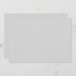 Tarjeta Festiva Minimal Grey Polka Dot Pattern
