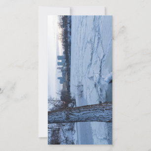 Tarjeta Festiva minneapolis skyline y hely mississippi river