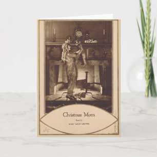 Tarjeta Festiva Minter 1921 de las millas de Maria